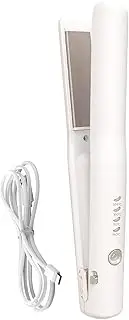 Hair Straightener Cordless - Travel Hair Straightener, Usb Rechargeable | Portable Mini Hair Straightener for Short Hair Thick Hair, Wireless Flat Iron with Temperature Control and Fast Heating