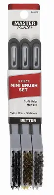 3-Pc. Mini Wire Brush Set AMB