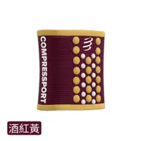 在飛比找樂天市場購物網優惠-《Compressport瑞士》 UNIQ 手腕帶(酒紅黃)