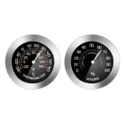 Car Thermometer / Hygrometer Dial Type Analog Humidity Temperature Meter
