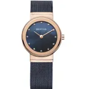 Bering Ladies Watch Wristwatch Slim Classic - 10126-367 Meshband