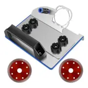 2X(Angle Grinder Stand for Tile 45° Chamfer Cutting, Grinder Holder with2950
