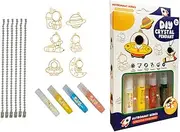Crystal Art Christmas, Art & Craft Set for | Christmas Art - Window Art For, Art & Craft Kits for Winter Wall for 3+ Years, Adults