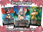 The Ur Dragon Commander Deck MTG EDH Dragon Tribal Anime Style Waifu Proxy Deck