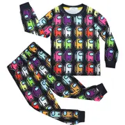 The new game Among us big children's home clothes set long-sleeved two-piece pajamas 562 120cm