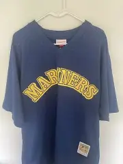 Ken Griffey Jr. Mitchell & Ness Big & Tall Cooperstown Mesh Jersey