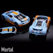1/64 Mortal Bugatti Veyron Super Sport Diecast Toy Car Model Panda Gulf Ceramics