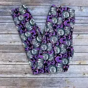 Halloween Witch's Potions Women's Leggings OS One Size 2-12