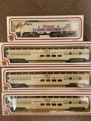Bachmann HO Scale US Olympic Team Express Barcelona Albertville 1992