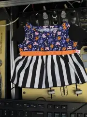 Build A Bear Sanrio Halloween Bat Kuromi Dress