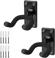 CoudarTitie Guitar Wall Mount, Guitar Display Rack, Heavy Duty Bass Wall Hook, Household Multi-use for Guitar Party Show