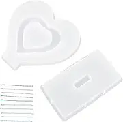 DOITOOL 1 Set Epoxy Resin Photo Frame Decor Multi-use Silicone Mold Silicone Frame Molds DIY Mold DIY Silicone Molds Silicone Craft Mold Picture Frame Crafting Supplies Silica Gel