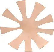 Nail Plate Nail Tools for Nail Art Metal French Tip Guide French Tip Nail Tools French Tip Manicure Tool Nail Trimmer Template Nail Art Trimmer Template Iron Rose Gold