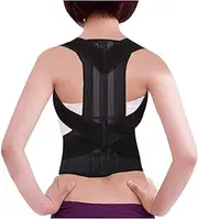 Adjustable Corrector Male Corset Back Belt Straightener Band Brace Shoulder Corretor Support Stance