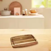 Acacia Wooden Cutting Board Rectangle Bread Board for Vegetables Meat Steak