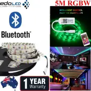 5050 RGBW COOL WHITE 5M 300 LEDS SMD LED Strip Light 12V Bluetooth Controller