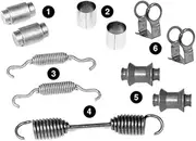 Meritor Air Brake Hardware Kit, KIT8847HDA