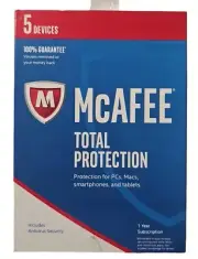 McAfee Total Protection 5 Devices 1 Year