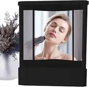True Mirror Non Reversing, Non-reversing Mirror, True Mirror Non Reverse, Non-reversing Mirror for Real Image, Real Reflection Non Reverse Mirror for Haircuts and Beauty