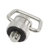 Stainless Steel D Shaft D-ring 4 Mounting Screw Shaft for Tripod Monopod