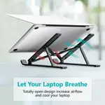 SAVFY PORTABLE LAPTOP STAND FOLDABLE ADJUSTABLE SUPPORT BASE