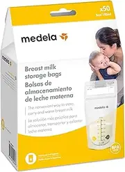 Medela Breast Milk Storage Bags 50 White