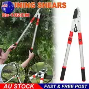 Garden Tree Branch Cutter Hedge Looper Pruner Bypass 29'' Inch Handle Telescopic