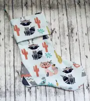 Woodland Tribe Christmas Stocking