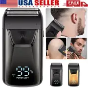 Wet & Dry Electric Shaver Mens Bald Head Shaver Razor Beard Trimmer Hair Clipper