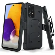 For Samsung Galaxy A72 5G Case Holster PhoneCover with Built-in Screen Protector