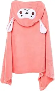 ERINGOGO Cartoon Child Bathing Hooded Bath Towel Mother Baby Wrapping Quilt Boys and Girls Cloak Hood