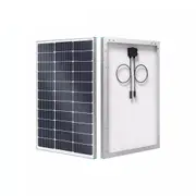 100W Solar Panel 16BB N-Type 12V Mono Off Grid Power for RV Van Marine