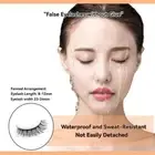 Waterproof Self-Adhesive Eyelashes Super Sticky No Glue Needed Eyelash Strip