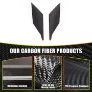 Real Carbon Fiber Central Control Gear Shift Side Panel Trim For BMW 5 Series 24
