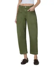 Joe's Jeans The Double Pocket Barrel Jeans in Winter Moss