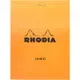 法國RHODIA 上掀式騎馬釘橫線筆記本/ A7/ Orange/ Lined