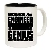 Mechanical Engineer Multi Tasking Genius Not Job Title Mug Cup