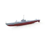 SSMODEL 953S-A 1/144 Military Model Kit USN Cachalot Class Submarine Full Hull