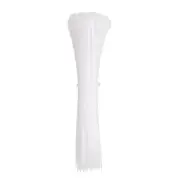 50pcs Cable Zip Ties, Plastic Ties Wraps, 6" / 150mm Self-Locking Tie, White