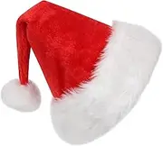 Unisex Velvet Comfort Xmas Hat for Adults - Christmas Hat for Festive Holiday Party Supplies