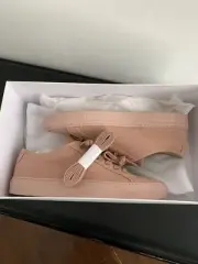 NIB Common Projects Woman Achilles Low Canvas Pink Blush Size 38/ 8