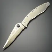 Spyderco Folding Knife Police Straight Blade C07 Series Folder