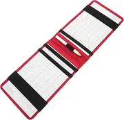 Operitacx 1 Set Stylish Golf Scorebook Portable Recording Book with Durable Cover Includes Scorecards for Golf Enthusiasts and Beginners Fashionable and Practical Design