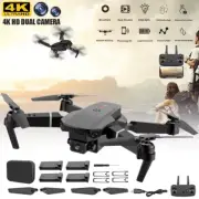 2025 E88 New HD Dual Camera Drone 4K, FPV Live Feed, App Controlled RC Quadcopte