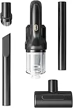 Car Vacuum Cleaner Wireless Vacuum Cleaner Rechargeable Cordless Cordless Handheld Vacuum Cleaner Auto for Home Car Pet Mini Vacuum Cleaner(Black)