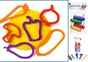 Play Doh Tools Set 15 Pieces Cookie Cutters, Extruders Modelling Clay Dough