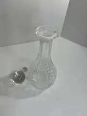 RCR Opera Wine Decanter Carafe Bottle Ball Stopper 11 in tall heavy Royal Rock