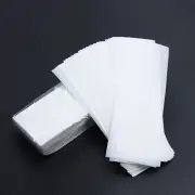 100Pcs Depilatory Wax Strips Lady Paper Epilator Leg Body Spa Hair Removal Kit