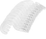 TEMPNAP 12 Pack Pp Baby Clothes Hangers Socks Drying Clips Hanger Strap for Closet