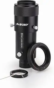SVBONY SV112 1.25" Eyepiece Projection Adapter Eyepiece Projection Kit Telescope Camera Adapter Fully Metal with T-Ring Adapter for Canon